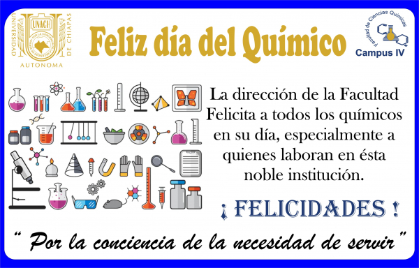 FELIZ DÍA DEL QUÍMICO