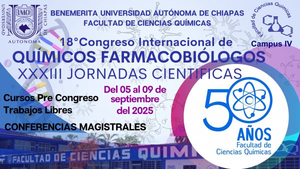 18 Congreso Internacional de Químicos Farmacobiólogos y XXXIII Jornadas Científicas