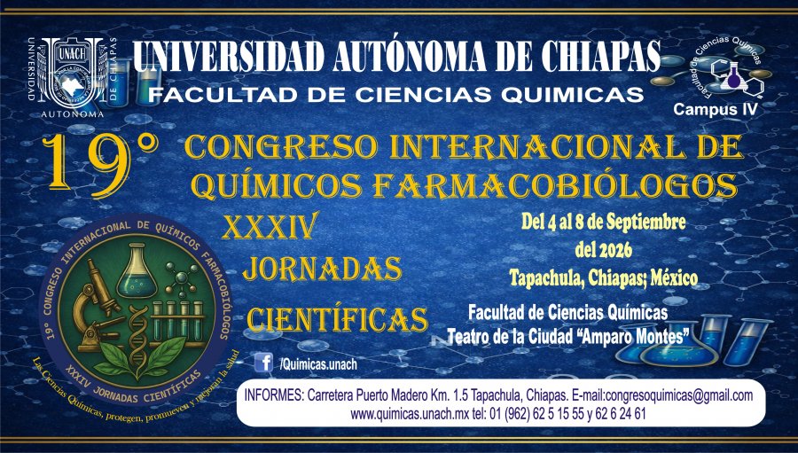 19° Congreso Internacional de Químicos Farmacobiólogos y XXXIV Jornadas Científicas